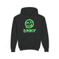 Driky Die Happy -  Green Monkey - Youth Heavy Blend Hoodie