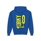 Driky 1 point 0 Bro - Banana Sunshine - (Back Print) Youth Heavy Blend Hoodie