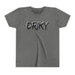 Youth Driky Rough Ryder - Blackout Short Sleeve Tee