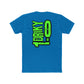 Driky 1 point 0 Bro Green Monkey - Back Print Cotton Crew Tee