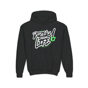 Driky Life - Green Monkey - Youth Heavy Blend Hoodie