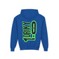 Youth Driky 1 point 0 Bro - Green Monkey Backprint - Heavy Blend Hoodie 16 Colors