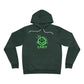 Driky King Nothing - Green Monkey Fleece Pullover Hoodie