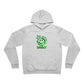 Driky King Nothing - Green Monkey Fleece Pullover Hoodie
