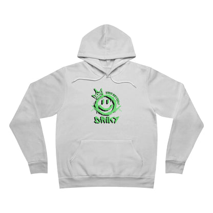Driky King Nothing - Green Monkey Fleece Pullover Hoodie
