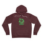 Driky King Nothing - Green Monkey Fleece Pullover Hoodie