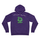Driky King Nothing - Green Monkey Fleece Pullover Hoodie