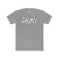 Driky Rough Ryder - White Night Cotton Crew Tee