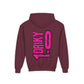 Driky 1 point 0 Bro - Pinkerton - (Back Print) Youth Heavy Blend Hoodie