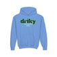 Driky ESTD Wear - Green Monkey - Youth Heavy Blend Hoodie