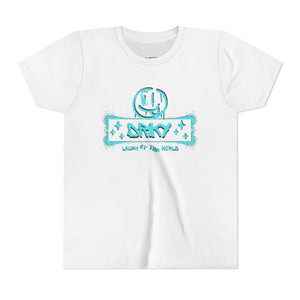 Youth Laugh at the World - Blue Brain Short Sleeve Tee 26 Colors