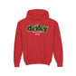 Driky ESTD Wear - Green Monkey - Youth Heavy Blend Hoodie
