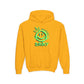 Driky King Nothing - Green Monkey - Youth Heavy Blend Hoodie