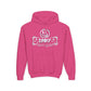 Driky Laugh at the World - White Night - Youth Heavy Blend Hoodie