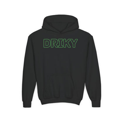 Drikyish - Green Monkey - Youth Heavy Blend Hoodie