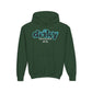Driky ESTD Wear - Blue Brain - Youth Heavy Blend Hoodie