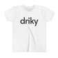 Youth Little Driky - Blackout Short Sleeve Tee