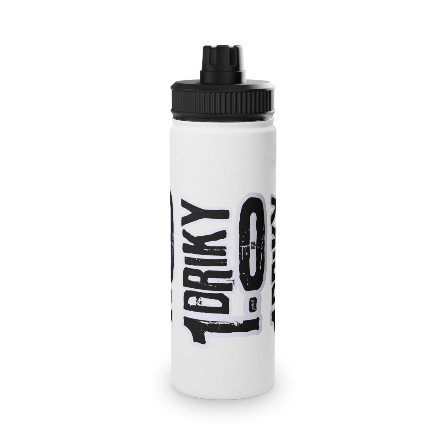 Driky 1 point 0 Bro - OG Stainless Steel Water Bottle, Sports Lid - 12oz/18oz/32oz