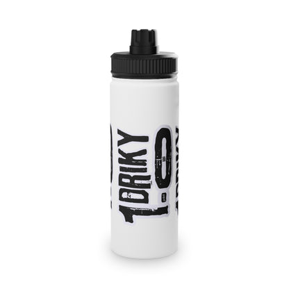 Driky 1 point 0 Bro - OG Stainless Steel Water Bottle, Sports Lid - 12oz/18oz/32oz