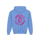 Drikyz Good Guys Finish Last - Pinkerton - (Back Print) Youth Heavy Blend Hoodie