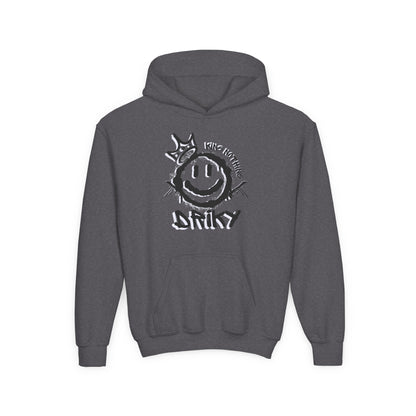 Driky King Nothing - Blackout - Youth Heavy Blend Hoodie