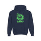 Driky King Nothing - Green Monkey - Youth Heavy Blend Hoodie