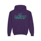 Driky Roy-al - Blue Brain - Youth Heavy Blend Hoodie