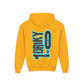 Youth Driky 1 point 0 Bro - Blue Brain Backprint - Heavy Blend Hoodie 16 Colors