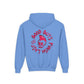 Drikyz Good Guys Finish Last - Rose Blood - (Back Print) Youth Heavy Blend Hoodie