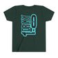 Youth Driky 1 point 0 Bro - - Blue Brain Back Print Short Sleeve Tee
