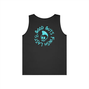 Drikyz Good Guys Finish Last - Blue Brain - (Back Print) Tank Top